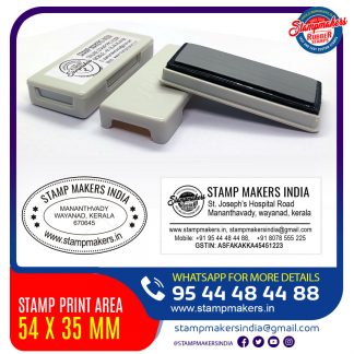 pocket oval stamp