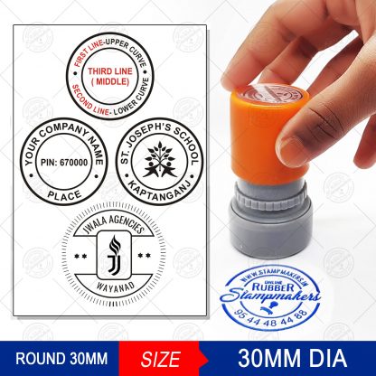 Round Stamp 30MM - Image 3